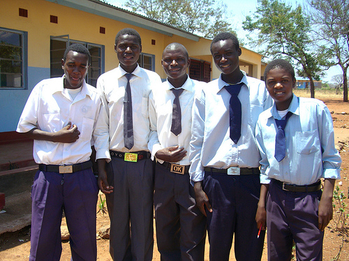 Sponsored orphans in Mukuni Village